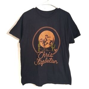 CHRIS STAPLETON Bronco Rider Tee L